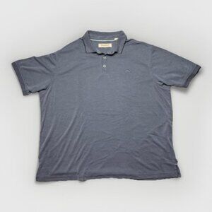 TOMMY BAHAMA Polo Shirt‎ Adult Medium Marlin Logo Blue Collared Mens 3XL/3TG